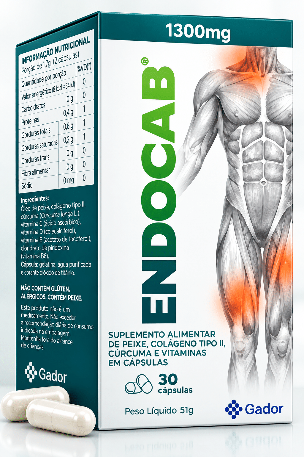 Endocab — 30 cápsulas